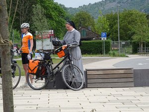 In Germany, even nuns bike tour!