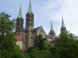 Bamberg Dom from the back side