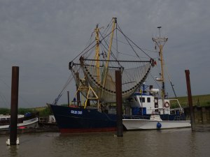 Fishing boats outside of Emden