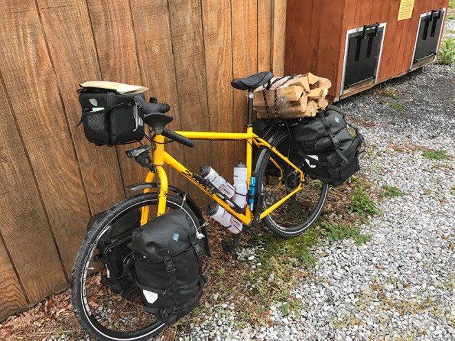 Bike with Firewood