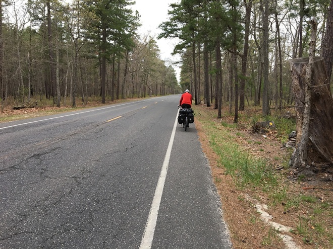 Quiet cycling in the NJ Pine Barrens